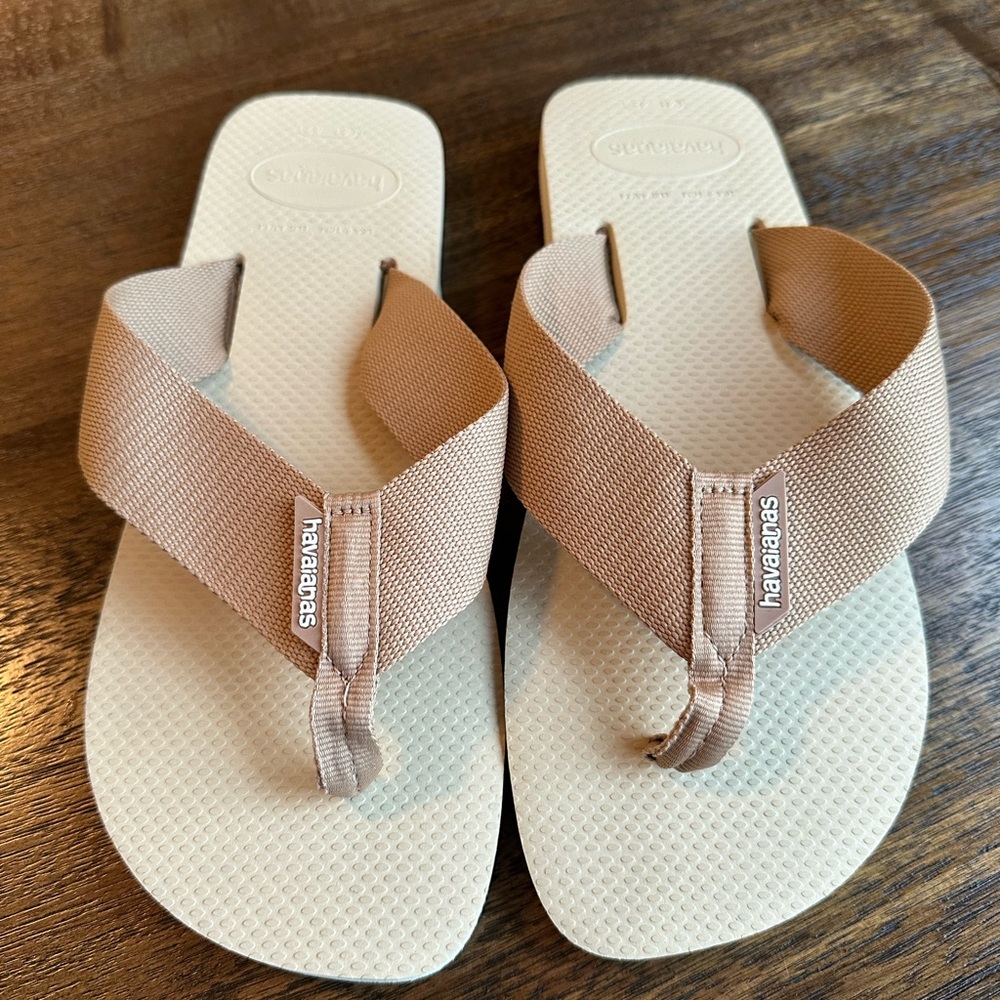 Havaianas men’s 9/10 Tan Sandals